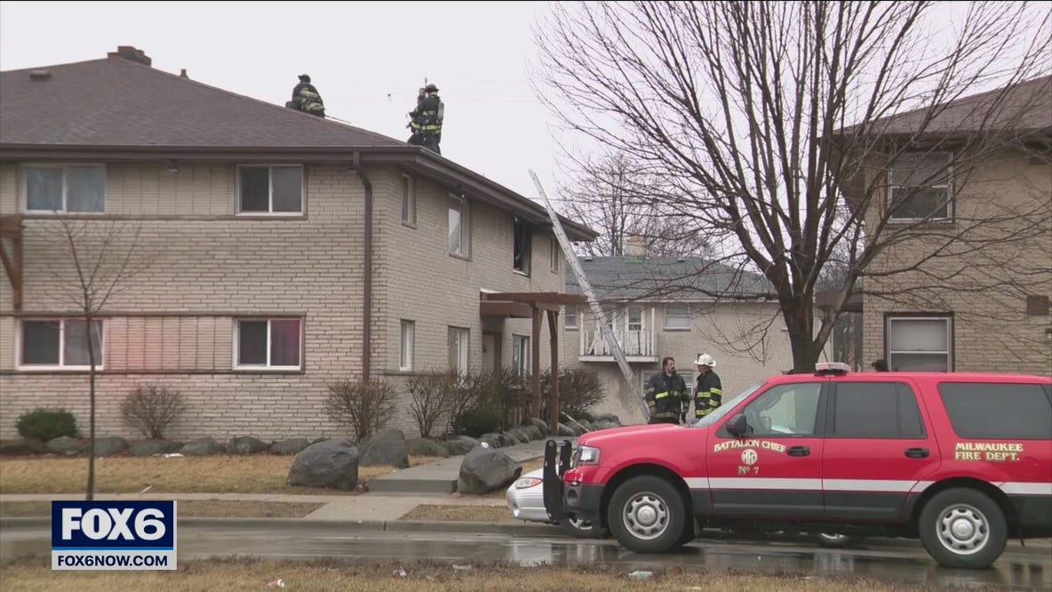 Milwaukee apartment fire near 92nd and Silver Spring